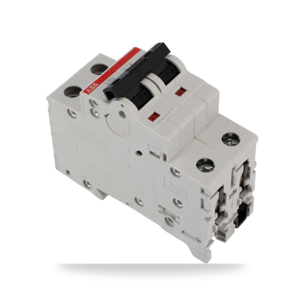 قاطع تيار أوتوماتيكي MCB S200 ثنائي 63A منحنى ريمكو للتوريدات الصناعية (Reemco Industrial)