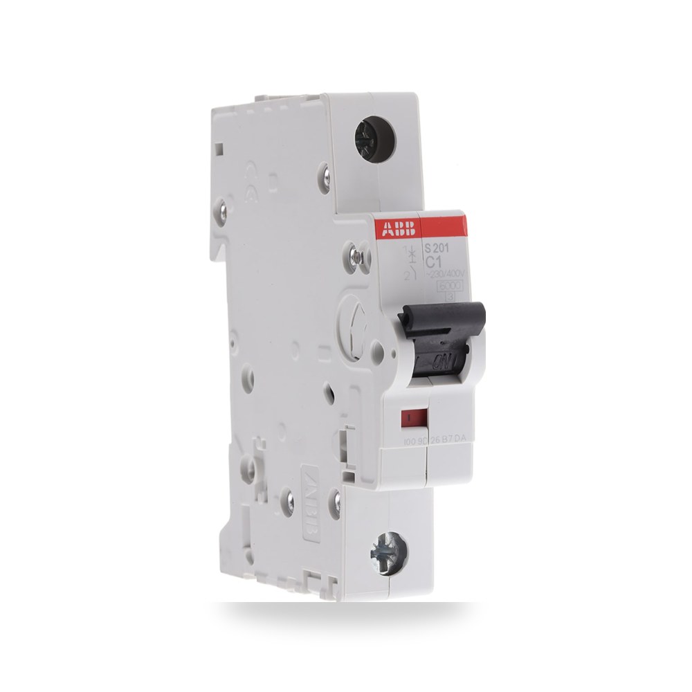 قاطع تيار أوتوماتيكي MCB S200 أحادي 1A منحنى ريمكو للتوريدات الصناعية (Reemco Industrial)