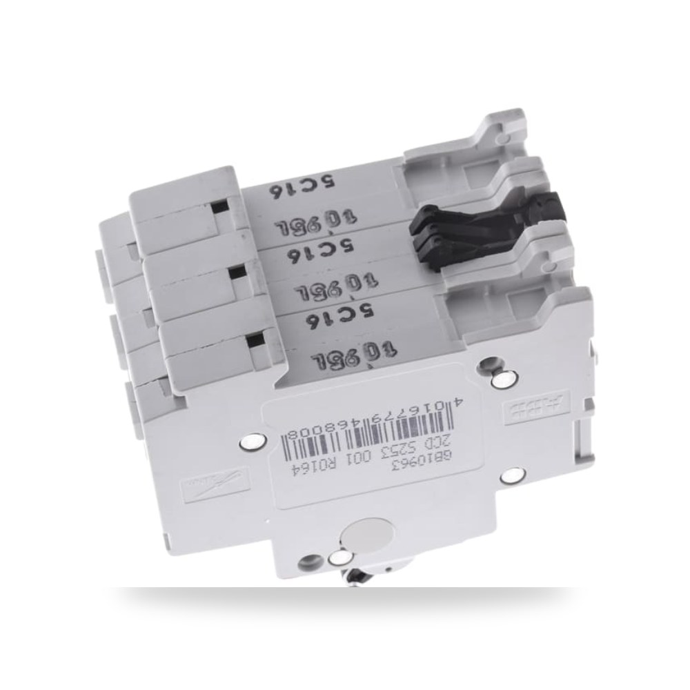 قاطع تيار أوتوماتيكي MCB S200 ثلاثي 16A منحنى ريمكو للتوريدات الصناعية (Reemco Industrial)