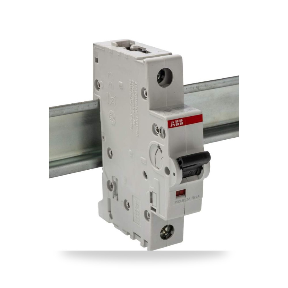 قاطع تيار أوتوماتيكي MCB S200 أحادي 8A منحنى ريمكو للتوريدات الصناعية (Reemco Industrial)