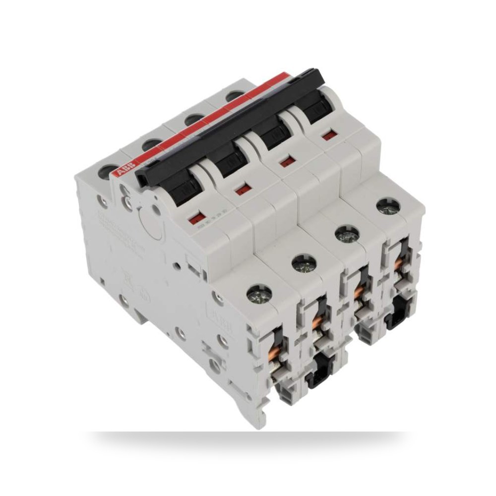 قاطع تيار أوتوماتيكي MCB S200 رباعي 3A منحنى ريمكو للتوريدات الصناعية (Reemco Industrial)