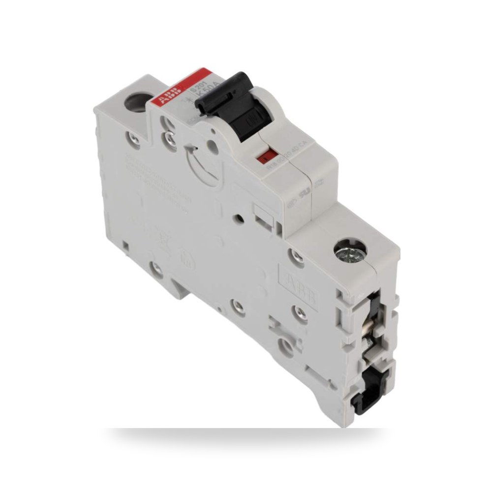 قاطع تيار أوتوماتيكي MCB S200 أحادي 50A نسخة ريمكو للتوريدات الصناعية (Reemco Industrial)