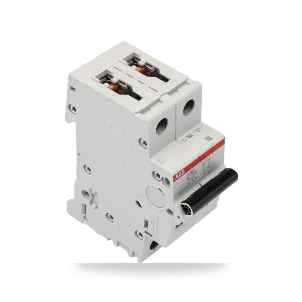 قاطع تيار أوتوماتيكي MCB S200 ثنائي 13A RS ريمكو للتوريدات الصناعية (Reemco Industrial)