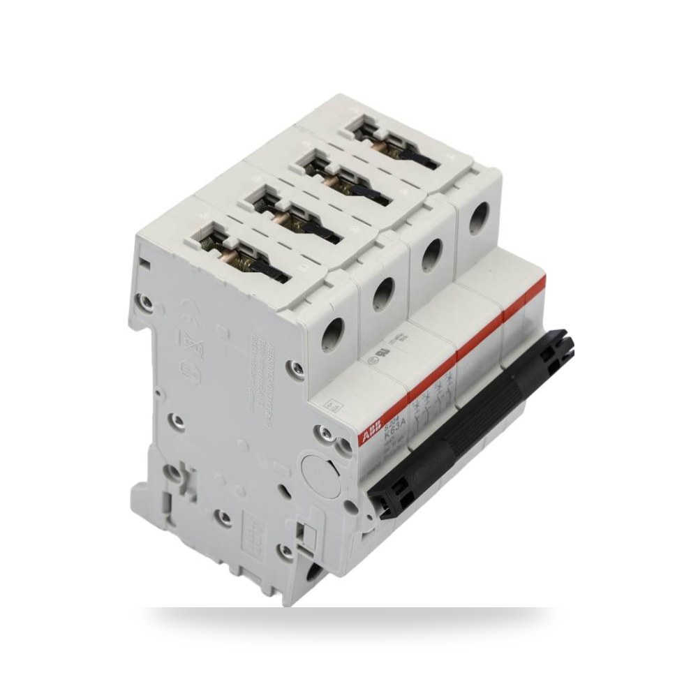 قاطع تيار أوتوماتيكي MCB S200M رباعي 63A RS ريمكو للتوريدات الصناعية (Reemco Industrial)