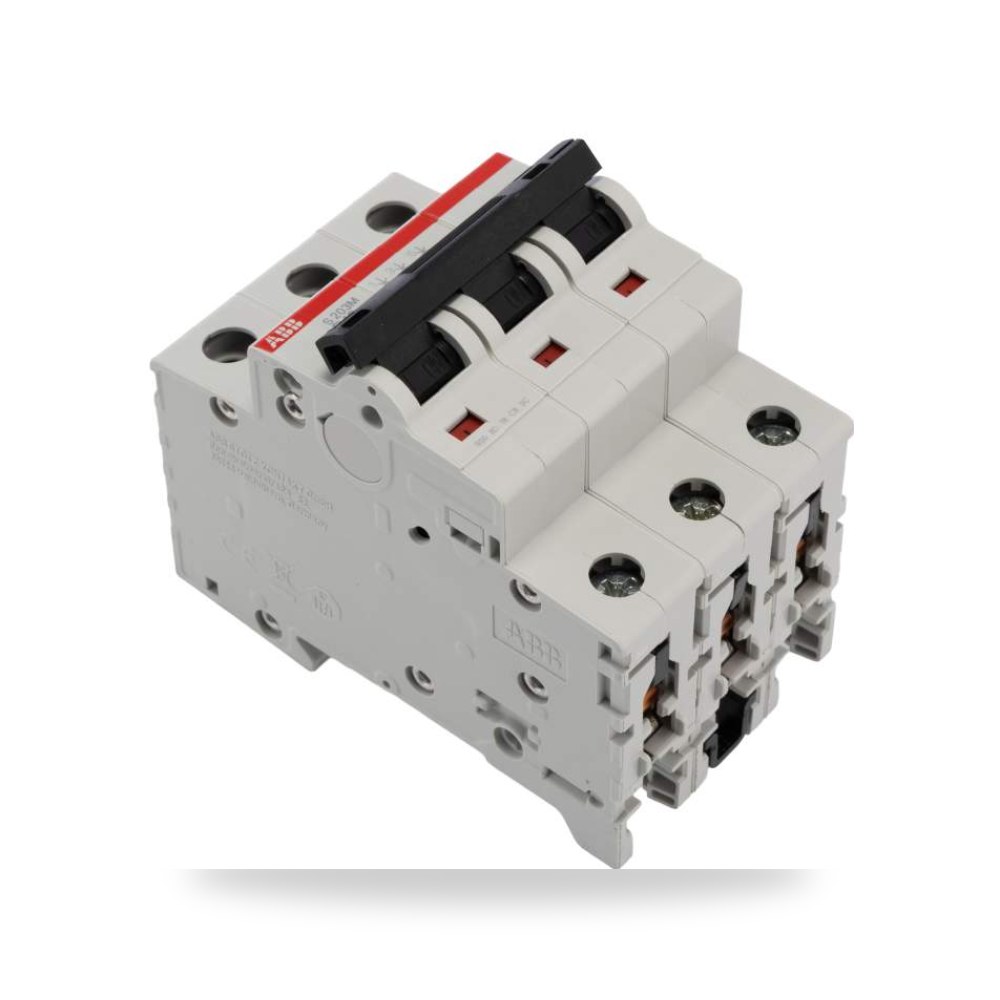قاطع تيار أوتوماتيكي MCB S200M ثلاثي 10A ريمكو للتوريدات الصناعية (Reemco Industrial) موديل