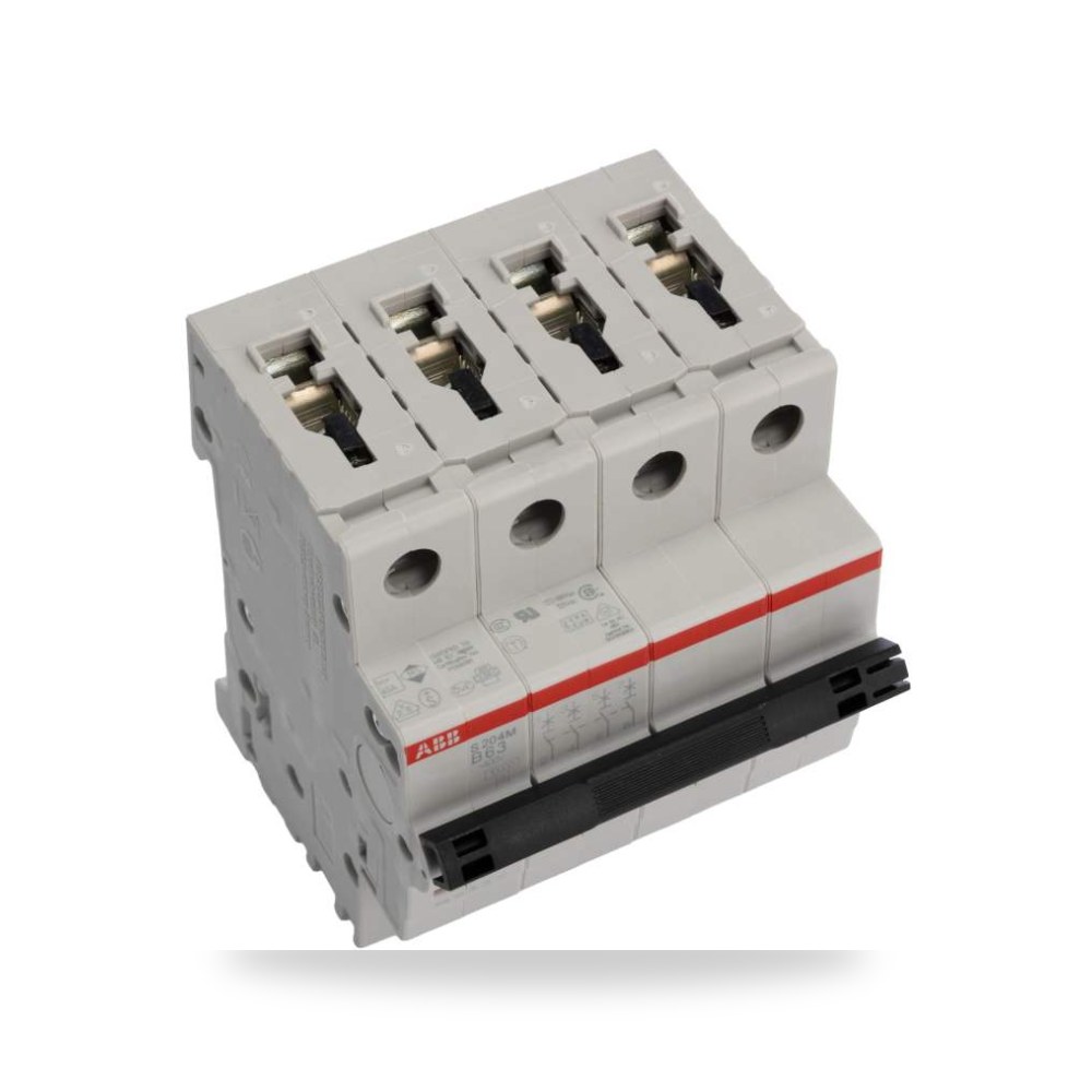 قاطع تيار أوتوماتيكي MCB S200M رباعي 63A ريمكو للتوريدات الصناعية (Reemco Industrial)
