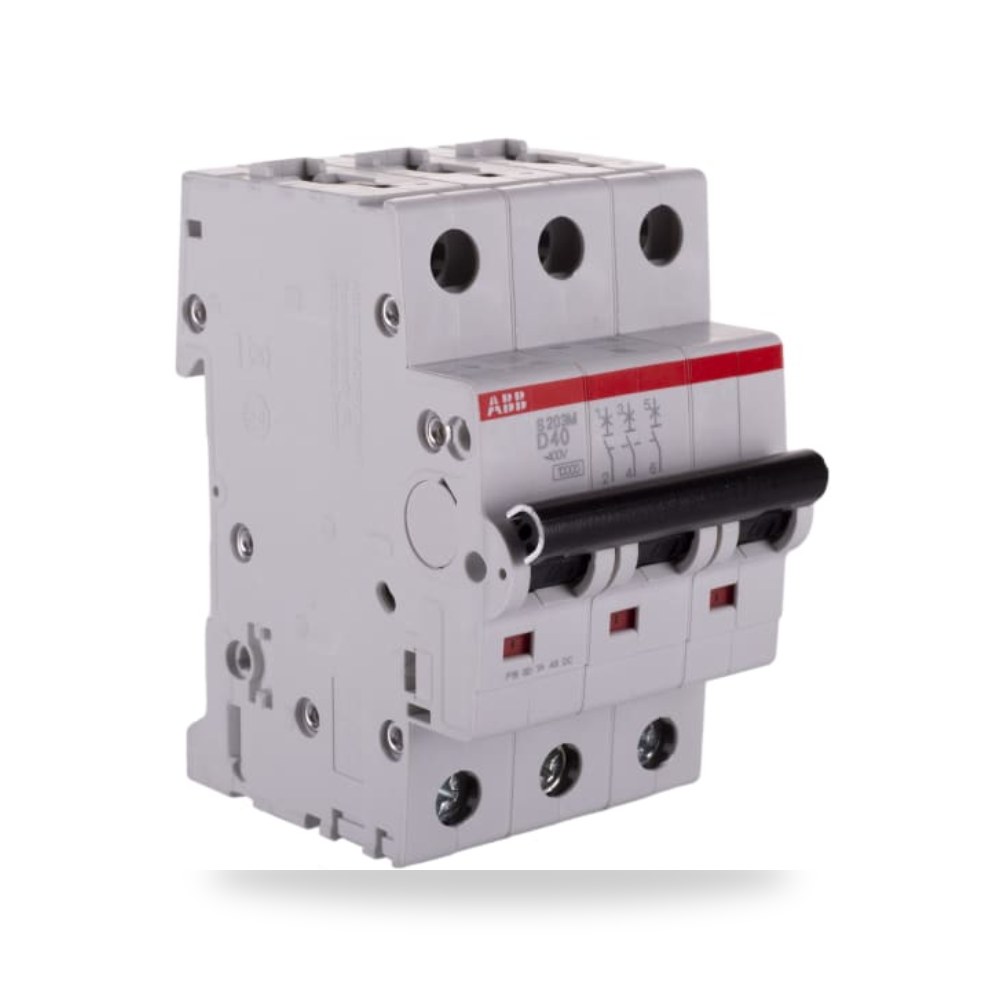 قاطع تيار أوتوماتيكي MCB S200M ثلاثي 40A ريمكو للتوريدات الصناعية (Reemco Industrial) موديل