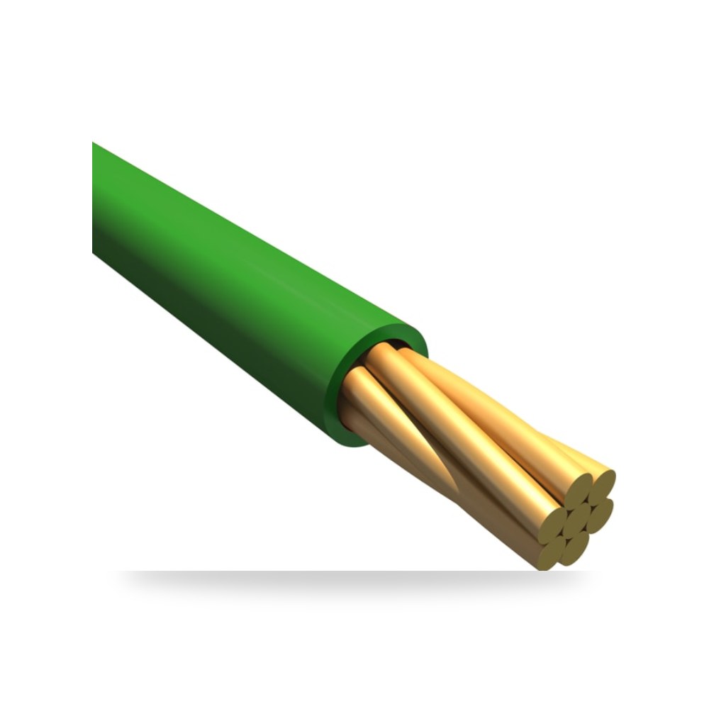 سلك توصيل مرن بوردات 22 AWG أخضر 30 طراز ريمكو للتوريدات الصناعية (Reemco Industrial) موديل
