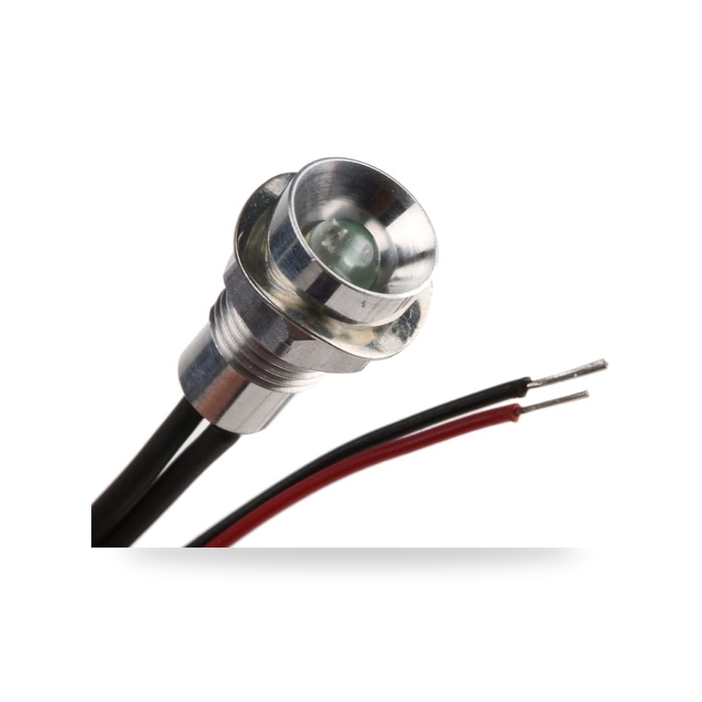 لمبة بيان وإشارة لوحات 24V AC أحمر 8 مم RS ريمكو للتوريدات الصناعية (Reemco Industrial)