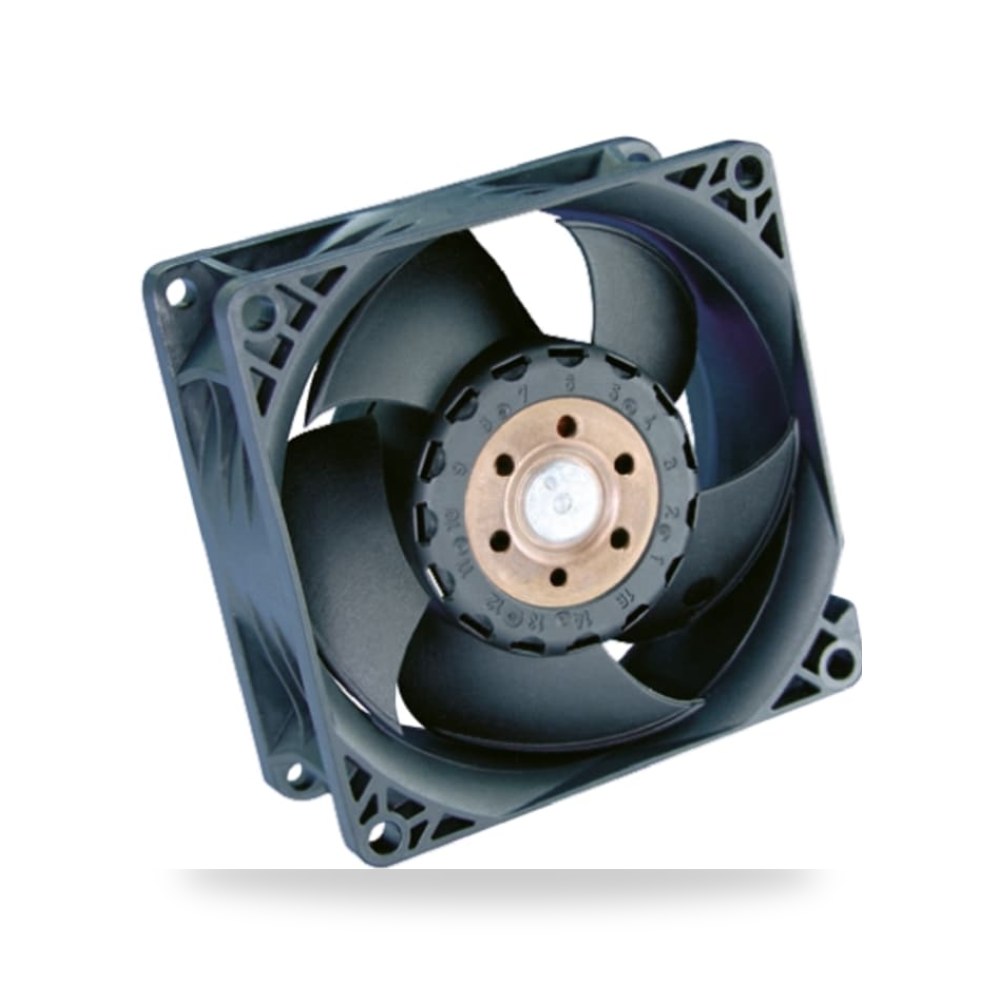 مروحة تبريد محورية للكبائن 12V DC 80 طراز H ريمكو للتوريدات الصناعية (Reemco Industrial)