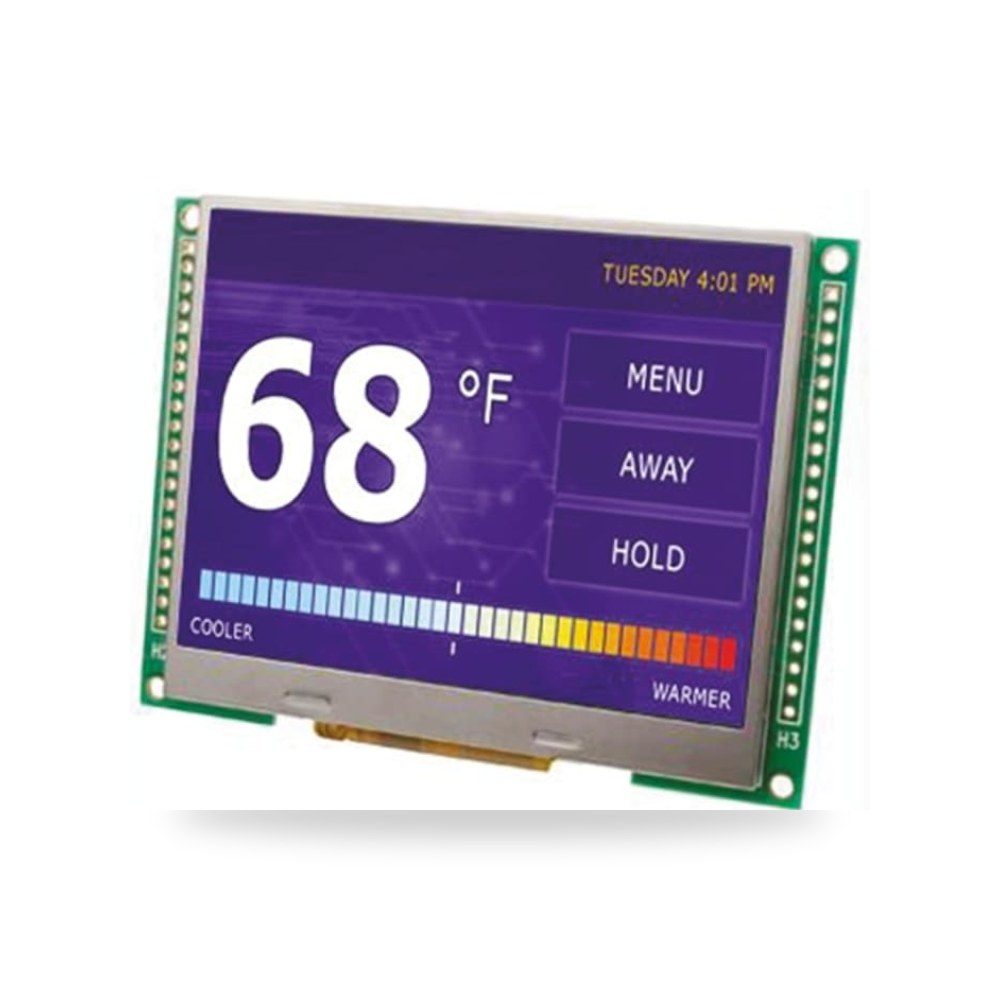 شاشة عرض ملونة TFT LCD صناعية 480 x معتمد موديل INT043BTFT ريمكو للتوريدات الصناعية