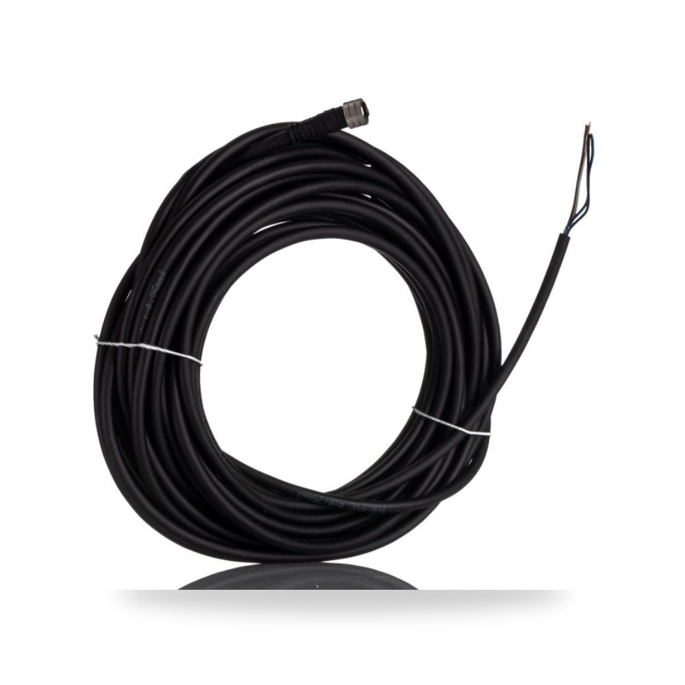 كابل توصيل حساسات ومشغلات M8 4 طراز C صناعي ريمكو للتوريدات الصناعية (Reemco Industrial)