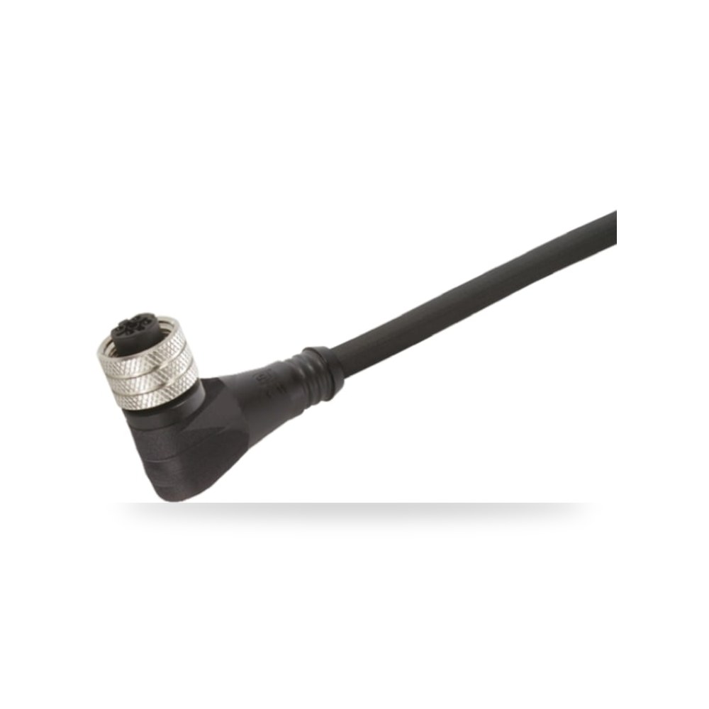 كابل توصيل حساسات ومشغلات M8 3 طراز F معتمد ريمكو للتوريدات الصناعية (Reemco Industrial)