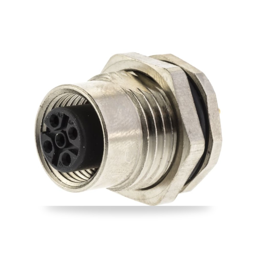 موصل دائري صناعي معتمد M12 5 أطراف ذكر طراز G ريمكو للتوريدات الصناعية (Reemco Industrial)