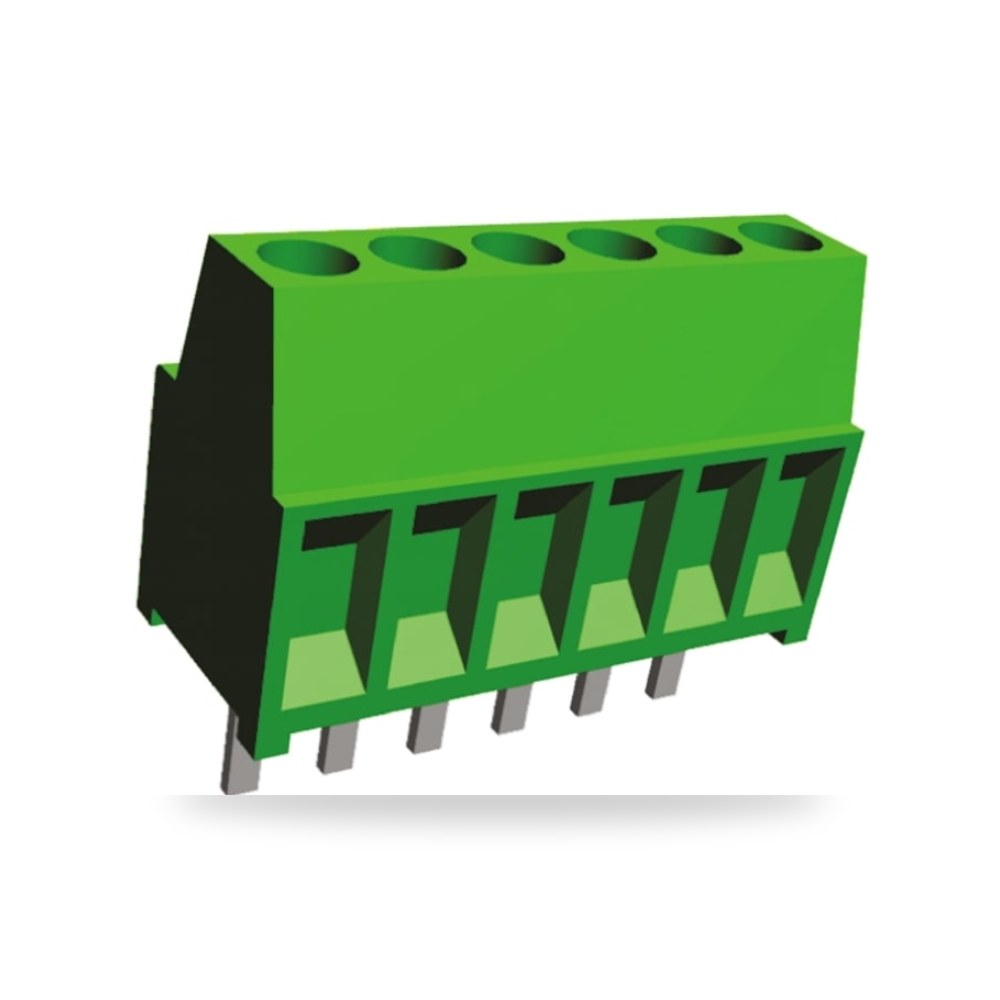 روزتة وبلوك أطراف بوردات PCB 6 خط خطوة 2.54 ريمكو للتوريدات الصناعية (Reemco Industrial)