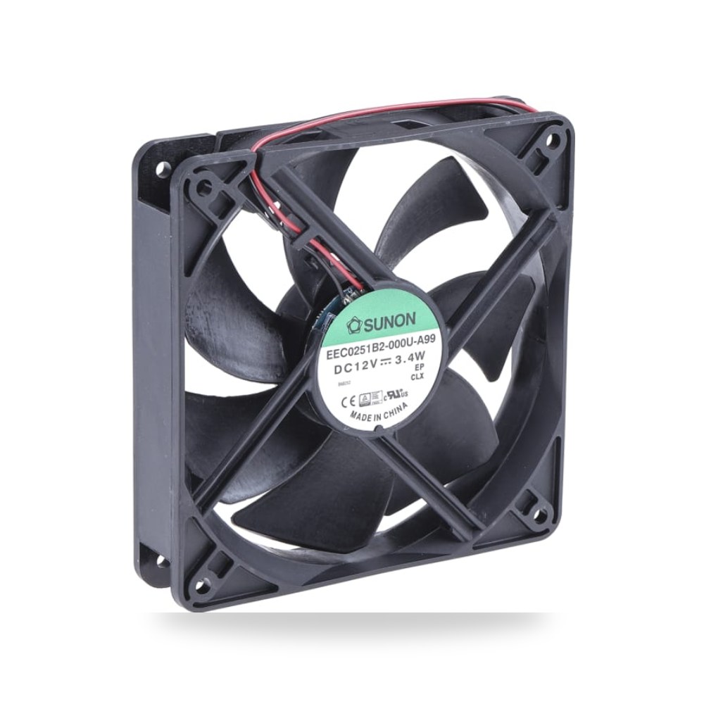 مروحة تبريد محورية للكبائن 12V DC 120 طراز E ريمكو للتوريدات الصناعية (Reemco Industrial)
