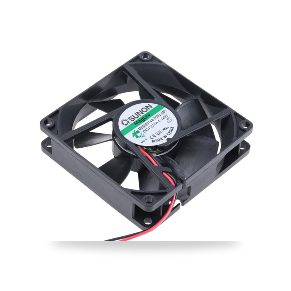 مروحة تبريد محورية للكبائن 12V DC 80 طراز K ريمكو للتوريدات الصناعية (Reemco Industrial)