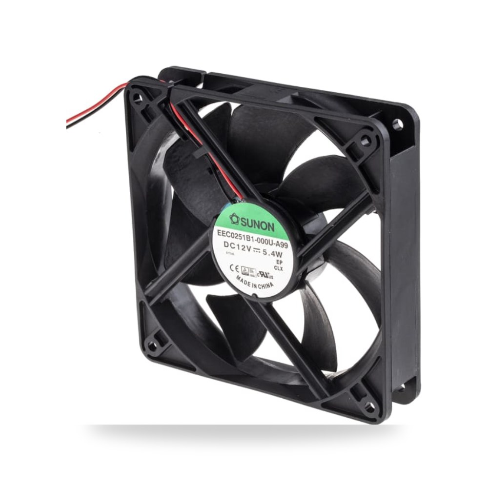 مروحة تبريد محورية للكبائن 12V DC 120 طراز F ريمكو للتوريدات الصناعية (Reemco Industrial)