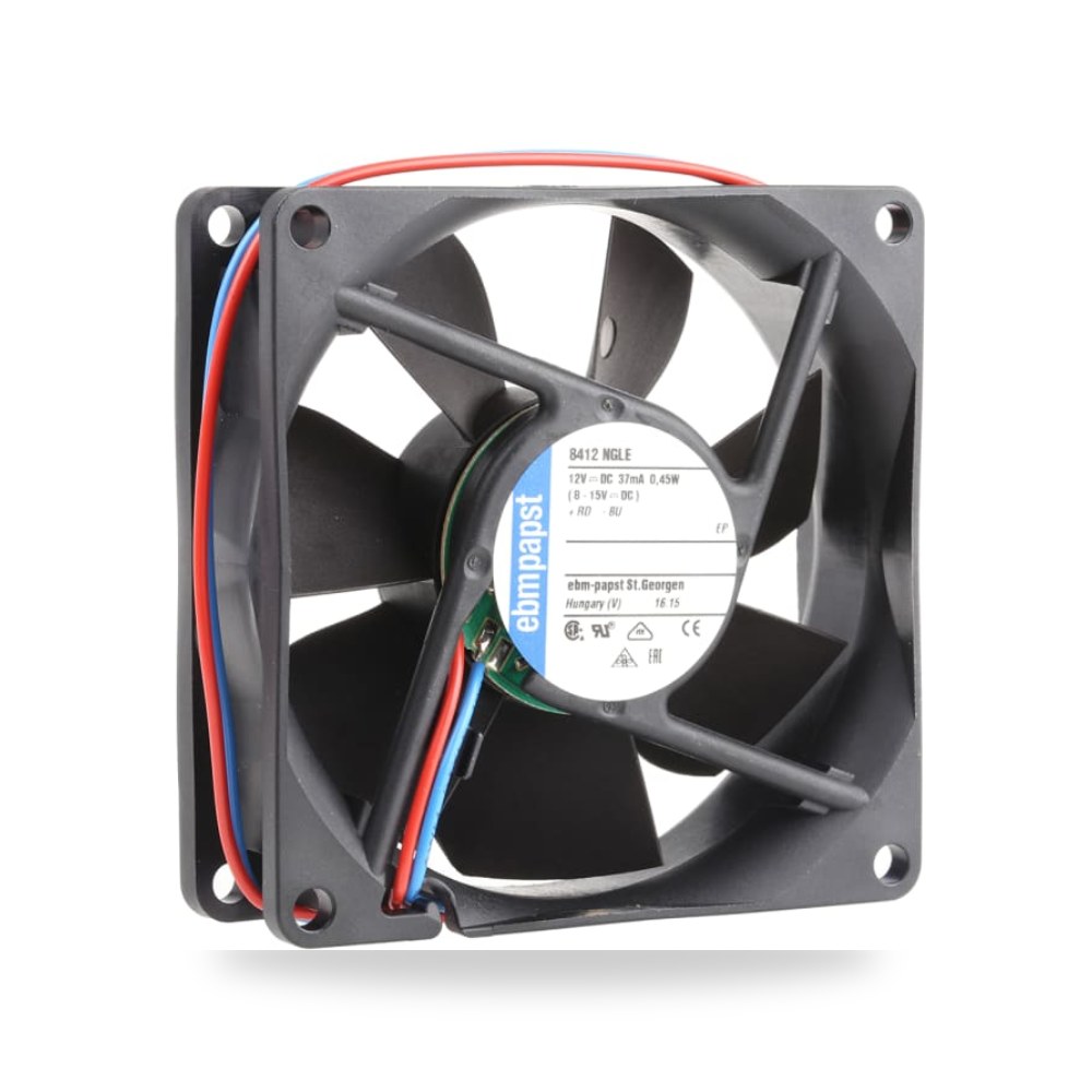 مروحة تبريد محورية للكبائن 12V DC 80 طراز M ريمكو للتوريدات الصناعية (Reemco Industrial)