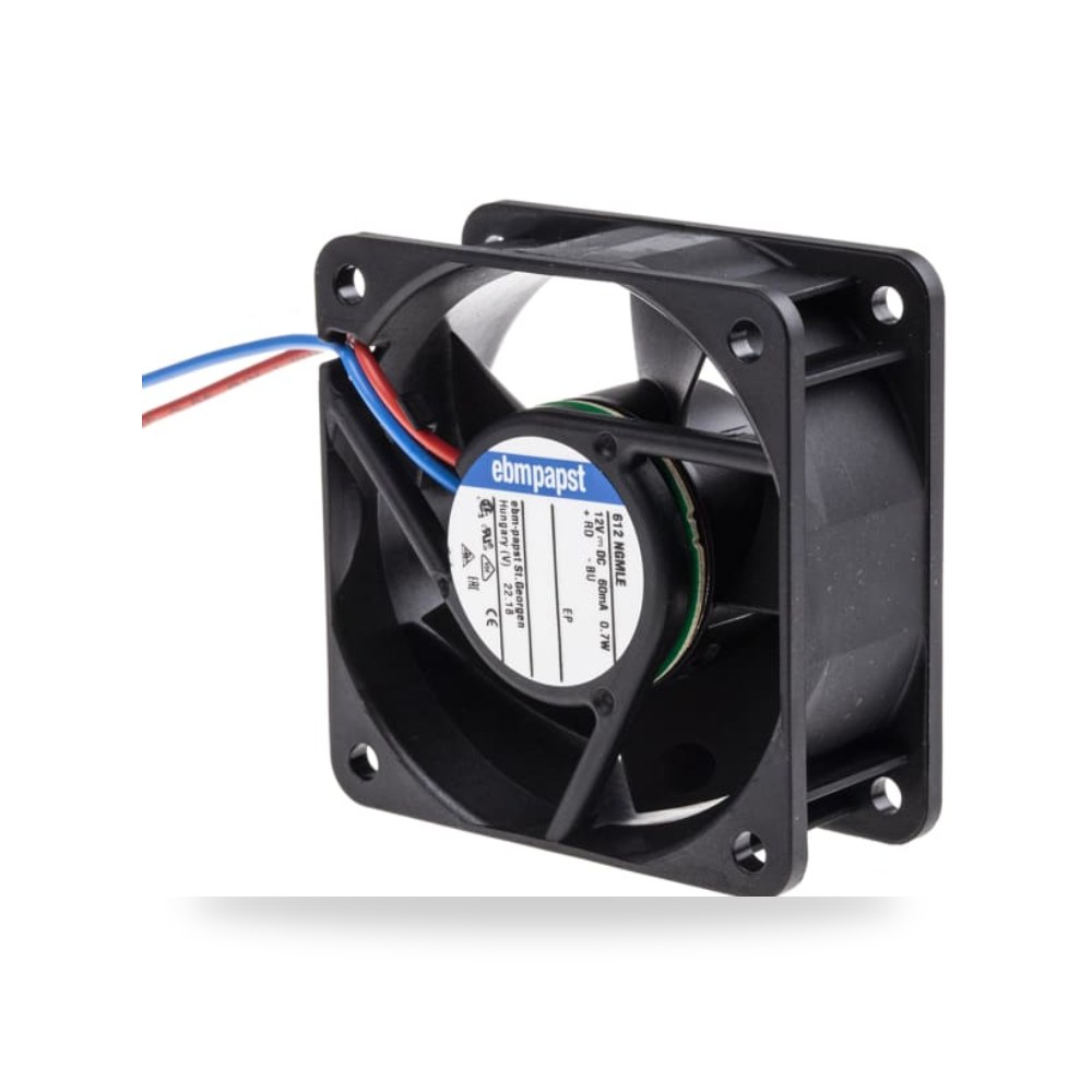 مروحة تبريد محورية للكبائن 12V DC 60 طراز M ريمكو للتوريدات الصناعية (Reemco Industrial)