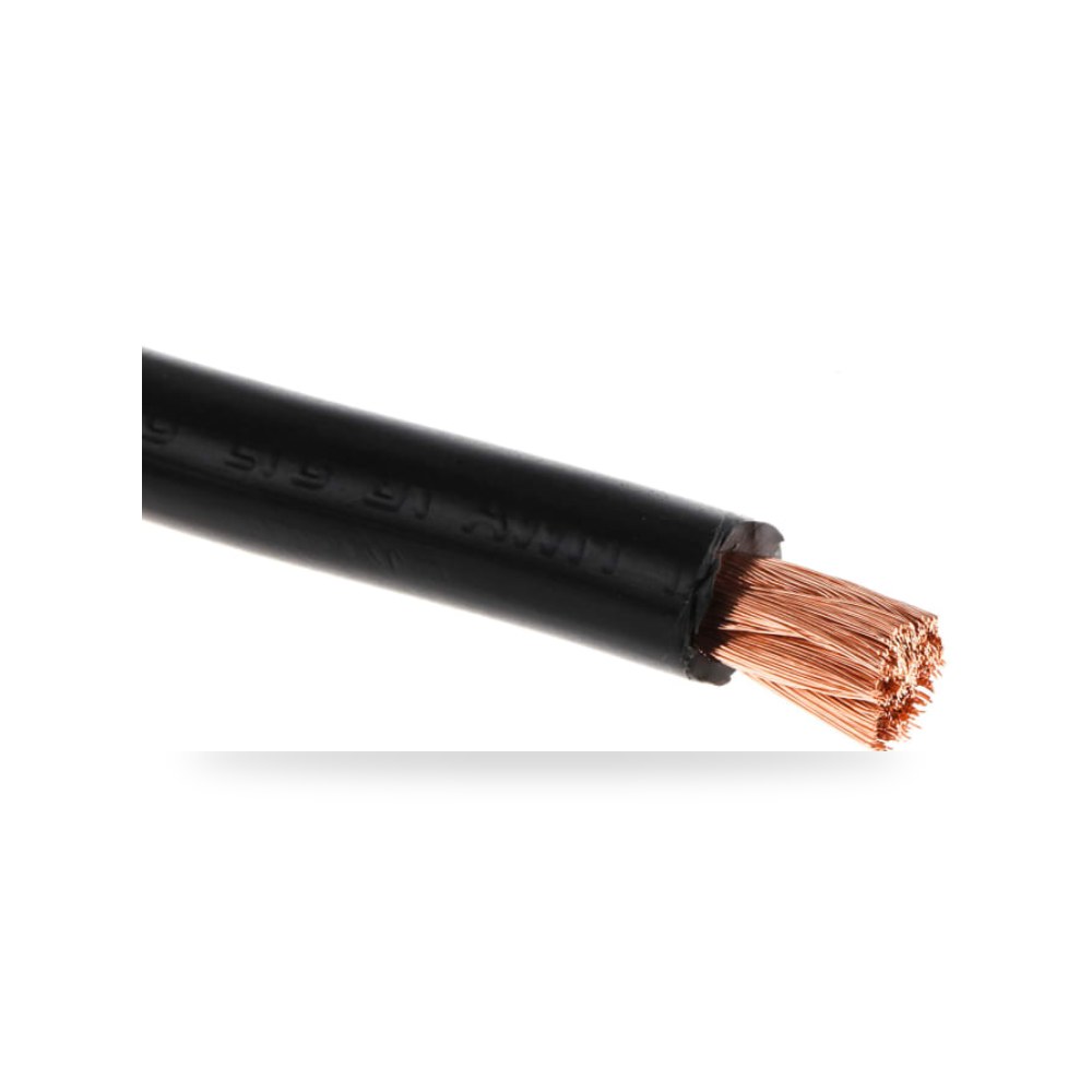 سلك توصيل مرن بوردات 4 AWG أسود 100 متر RS ريمكو للتوريدات الصناعية (Reemco Industrial)