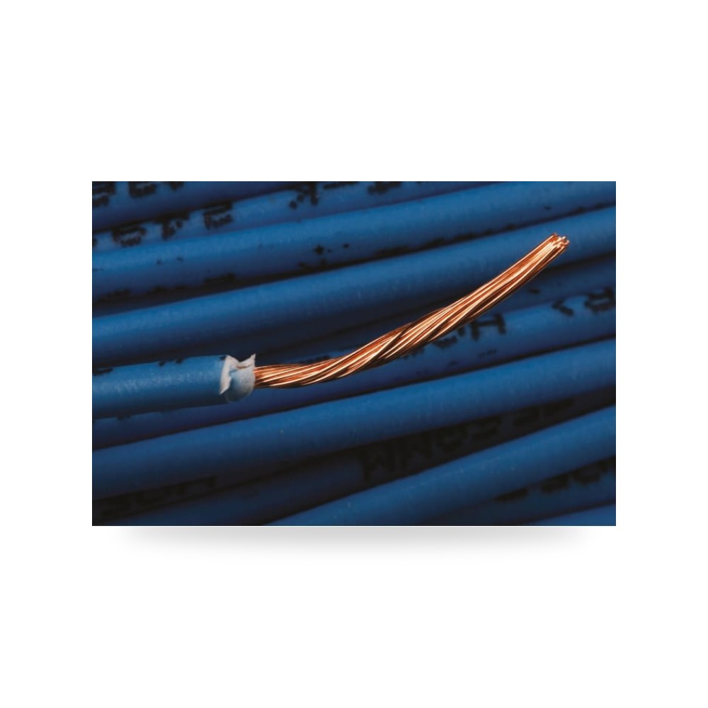 سلك توصيل مرن بوردات 18 AWG أزرق معتمد ريمكو للتوريدات الصناعية (Reemco Industrial)