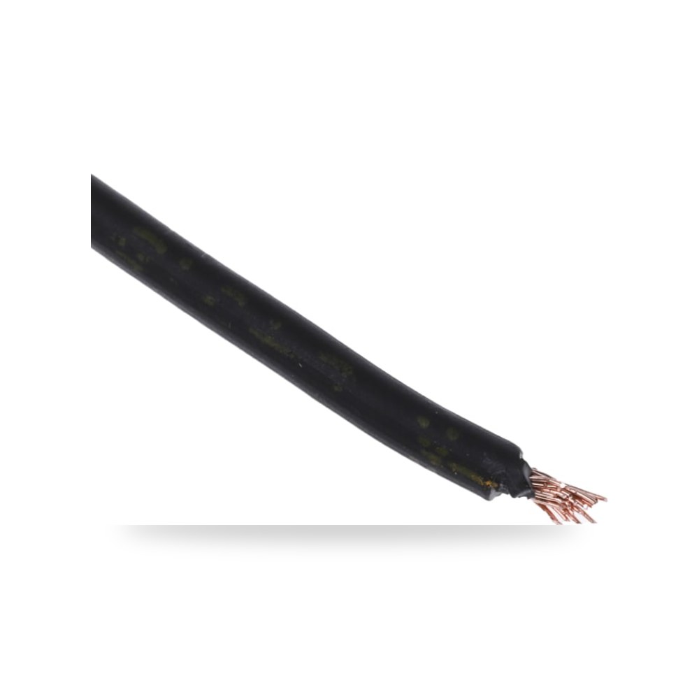 سلك توصيل مرن بوردات 18 AWG أسود 100 متر فئة ريمكو للتوريدات الصناعية (Reemco Industrial)