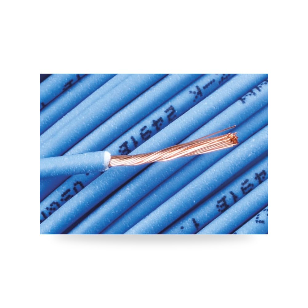 سلك توصيل مرن بوردات 17 AWG أزرق معتمد ريمكو للتوريدات الصناعية (Reemco Industrial) موديل