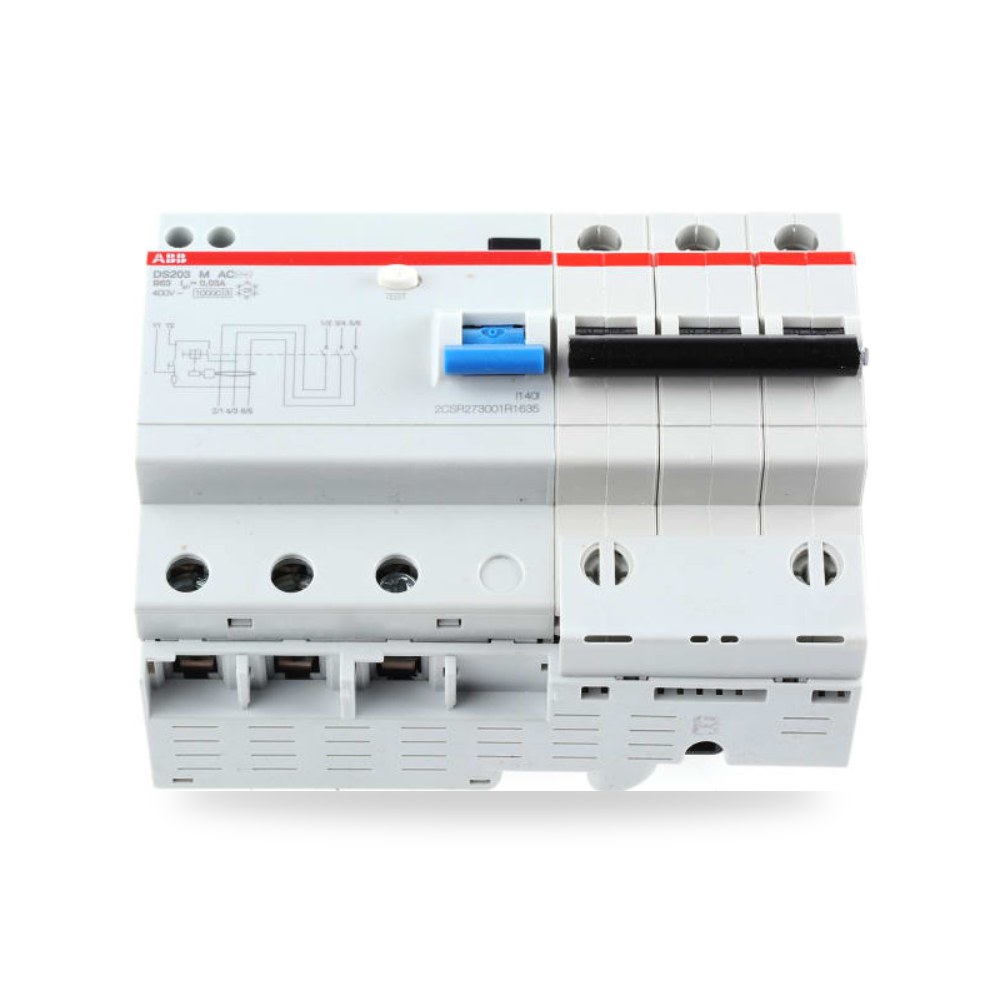 قاطع تيار أوتوماتيكي MCB ثلاثي 63A طراز P RS ريمكو للتوريدات الصناعية (Reemco Industrial)