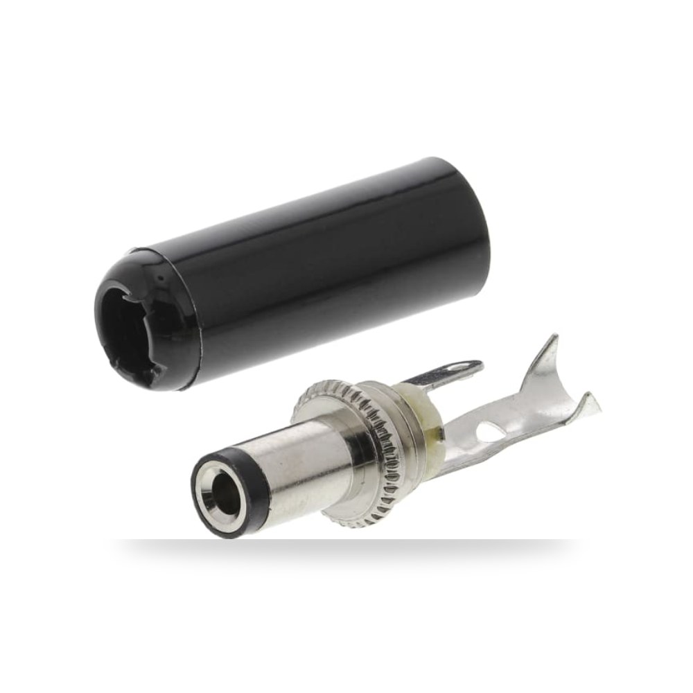 مقبس وسوكت تيار مستمر DC 12V 5A طراز احترافي ريمكو للتوريدات الصناعية (Reemco Industrial)