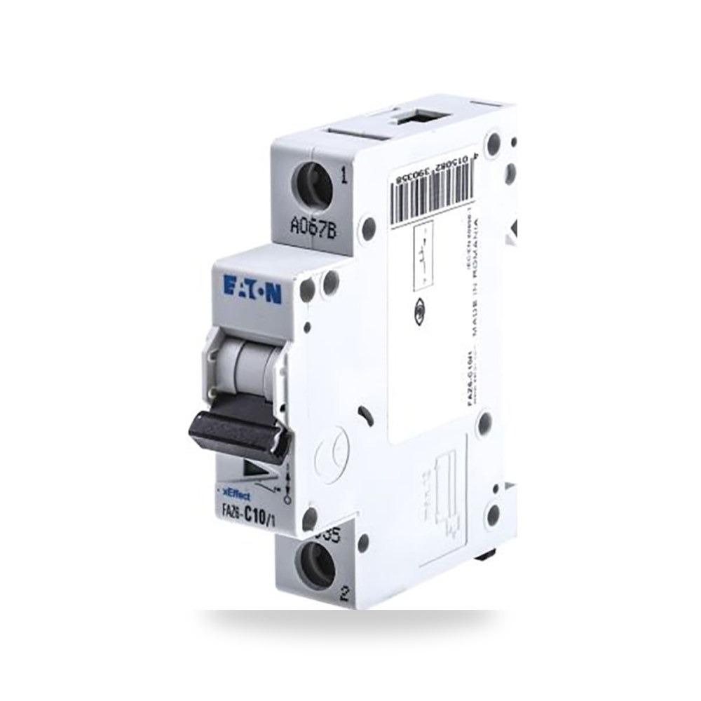 قاطع تيار أوتوماتيكي MCB ثنائي 10A منحنى طراز ريمكو للتوريدات الصناعية (Reemco Industrial)
