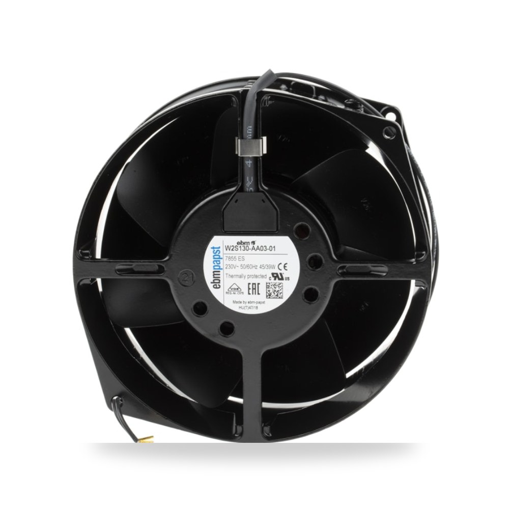 مروحة تبريد محورية للكبائن 230V AC 55 مم طراز ريمكو للتوريدات الصناعية (Reemco Industrial)