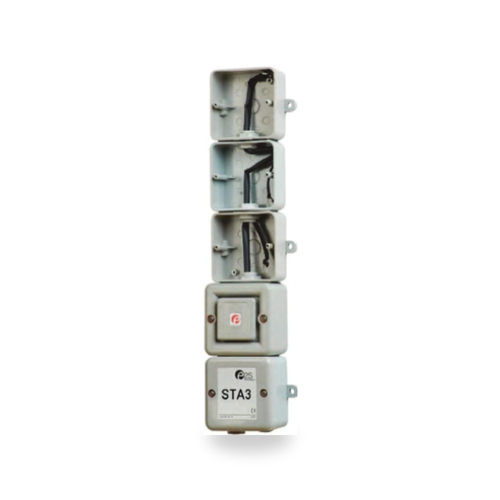 وحدة برج إشارة ضوئي أحمر 24V IP65 تصميم صناعي ريمكو للتوريدات الصناعية (Reemco Industrial)