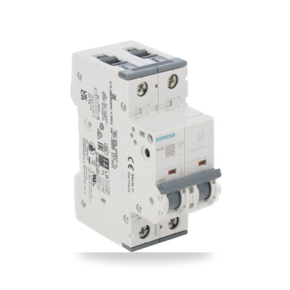 قاطع تيار أوتوماتيكي MCB ثنائي 10A طراز A RS ريمكو للتوريدات الصناعية (Reemco Industrial)