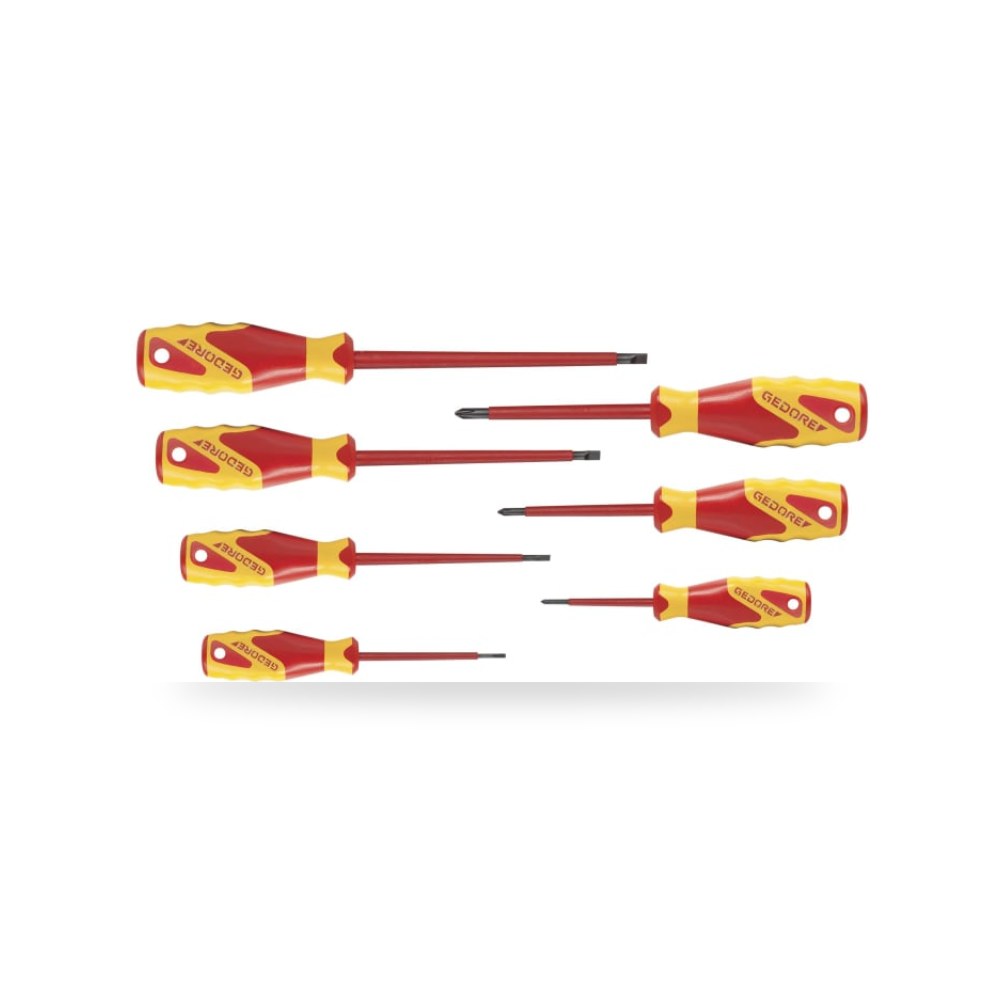 مفك براغي عازل 1000V SLOTTED صلب شاق ريمكو للتوريدات الصناعية (Reemco Industrial)