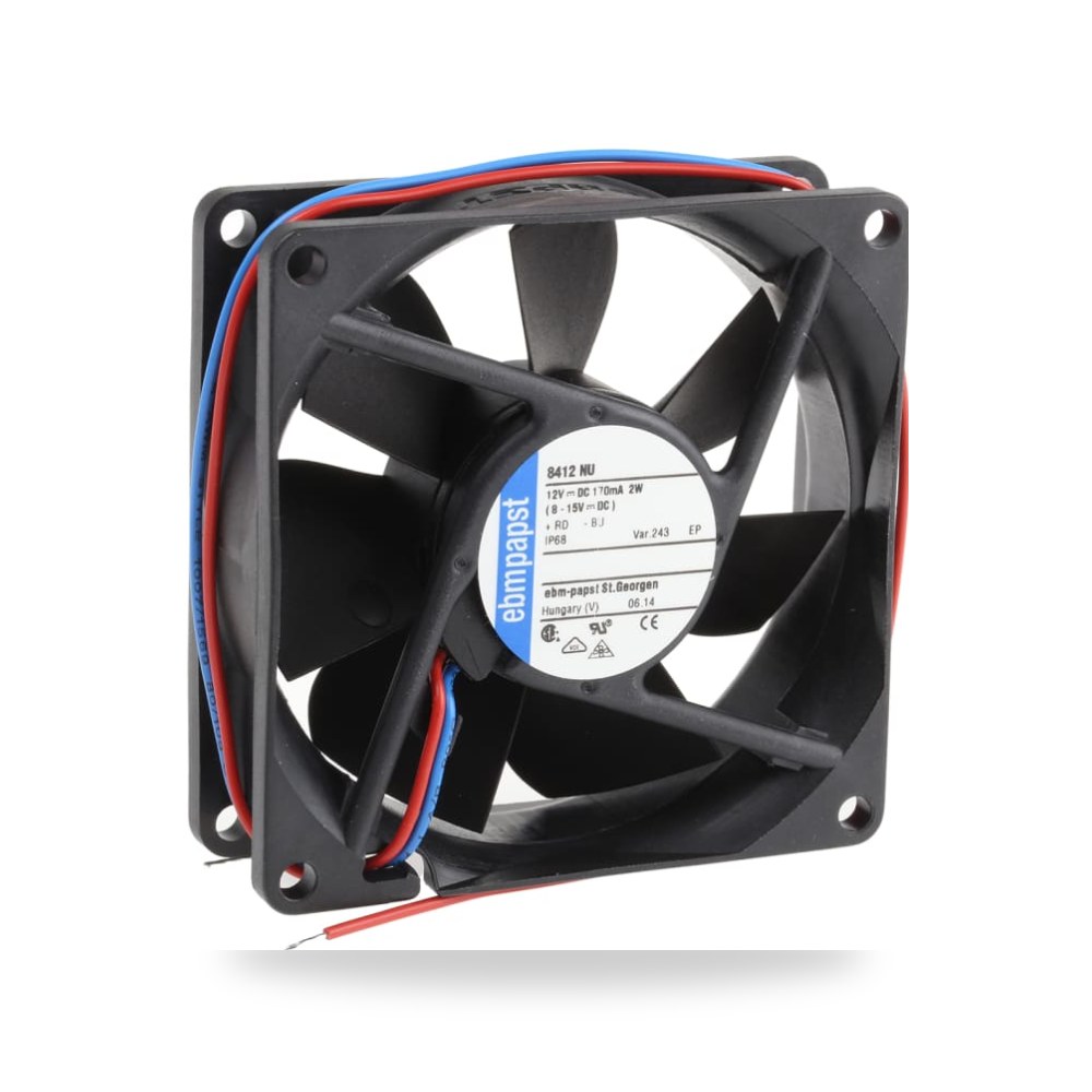 مروحة تبريد محورية للكبائن 12V طراز M RS PRO ريمكو للتوريدات الصناعية (Reemco Industrial)