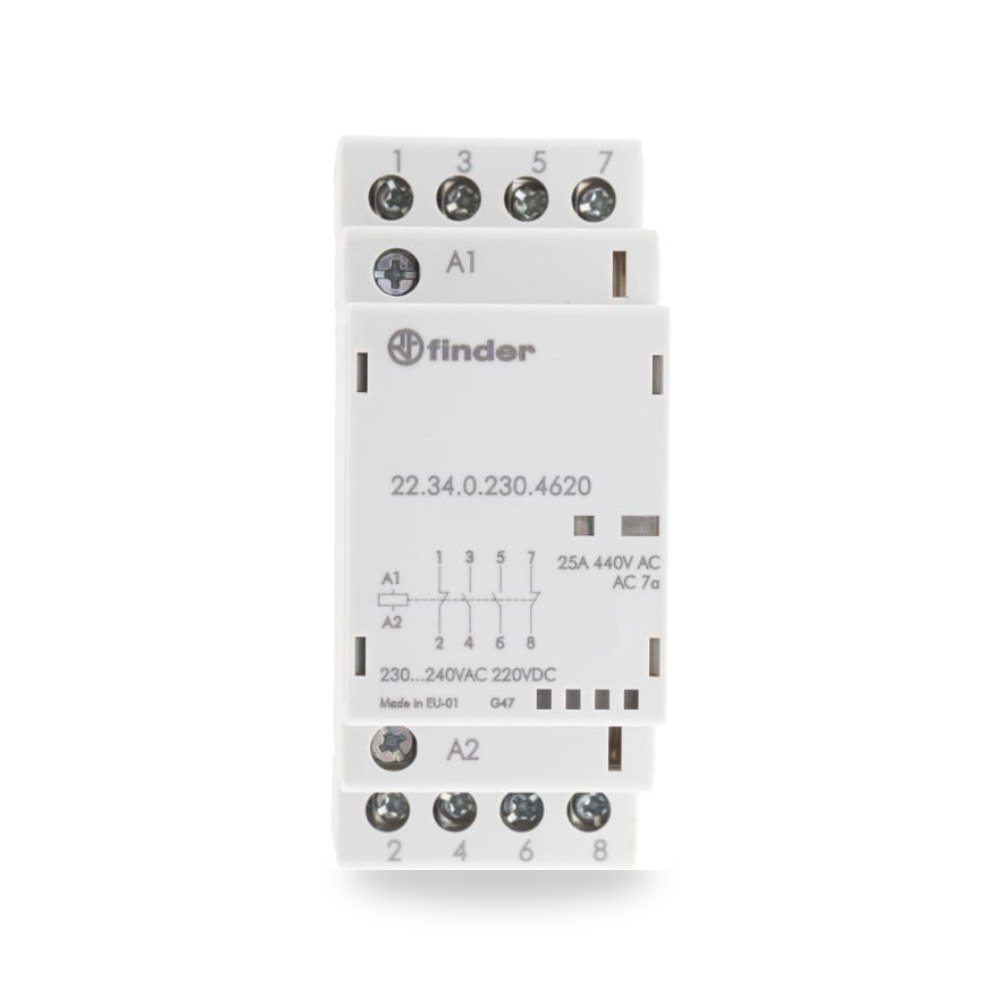 كونتاكتور كهرومغناطيسي 230 فولت 22 أطراف RS ريمكو للتوريدات الصناعية (Reemco Industrial)