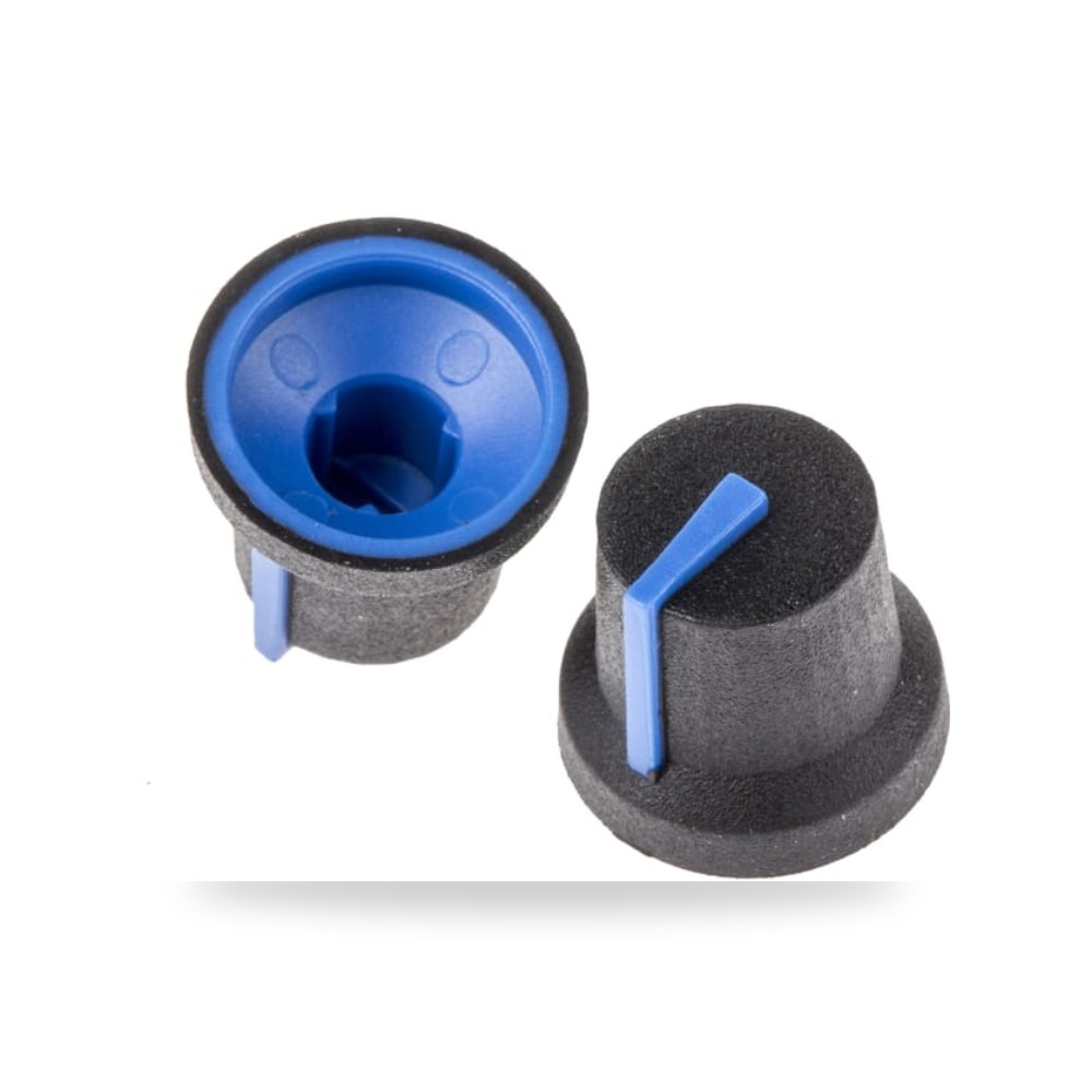 مقبض تحكم بكره لبوتنشيوميتر (عمود 6mm, قطر 16.8 mm) Reemco Industrial موديل 7777334 آر إس