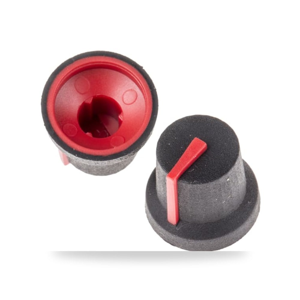 مقبض تحكم بكره لبوتنشيوميتر (عمود 6mm, قطر 16.8 mm) Reemco Industrial موديل 7777340 آر إس