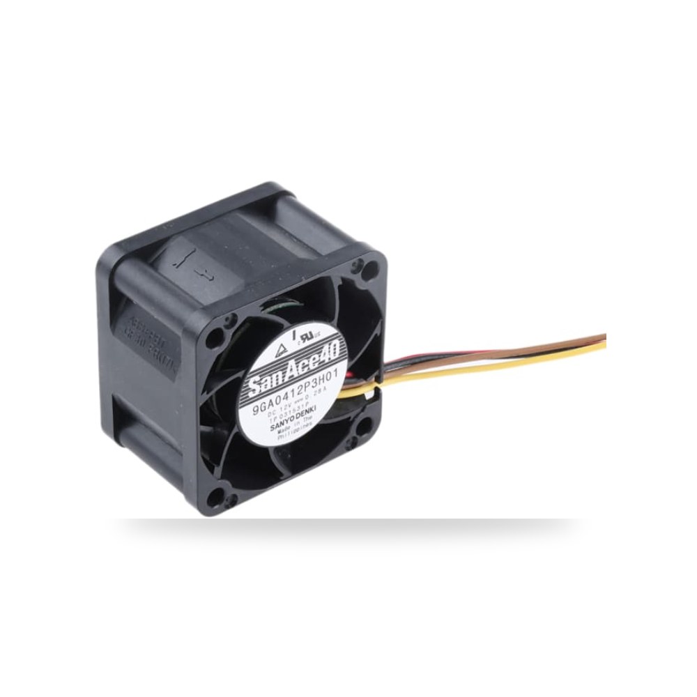 مروحة تبريد محورية للكبائن 12V DC 40 طراز H ريمكو للتوريدات الصناعية (Reemco Industrial)