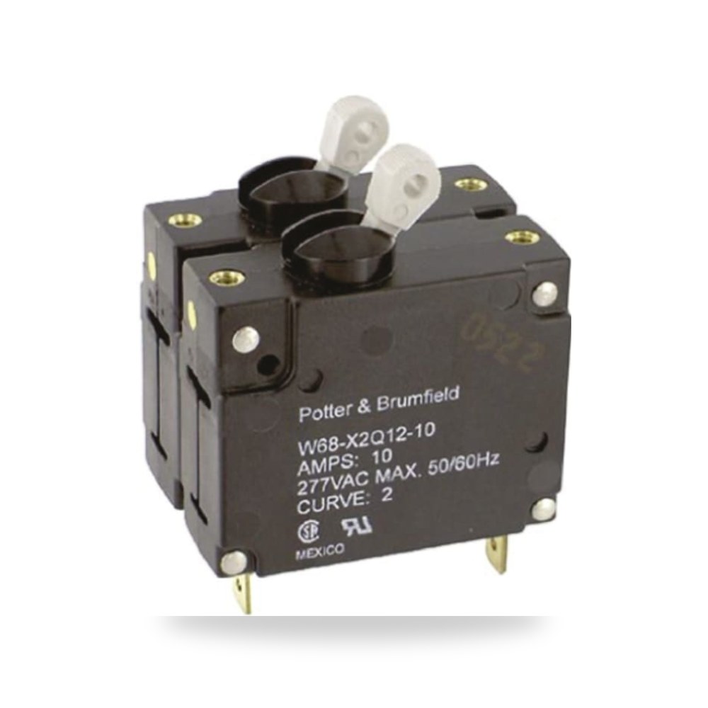 قاطع تيار أوتوماتيكي MCB ثنائي 10A طراز B RS ريمكو للتوريدات الصناعية (Reemco Industrial)