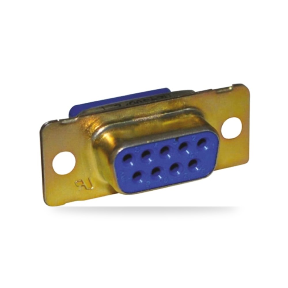 موصل D Sub لوحات تحكم 9 خط أنثى طراز B شاق RS ريمكو للتوريدات الصناعية (Reemco Industrial)