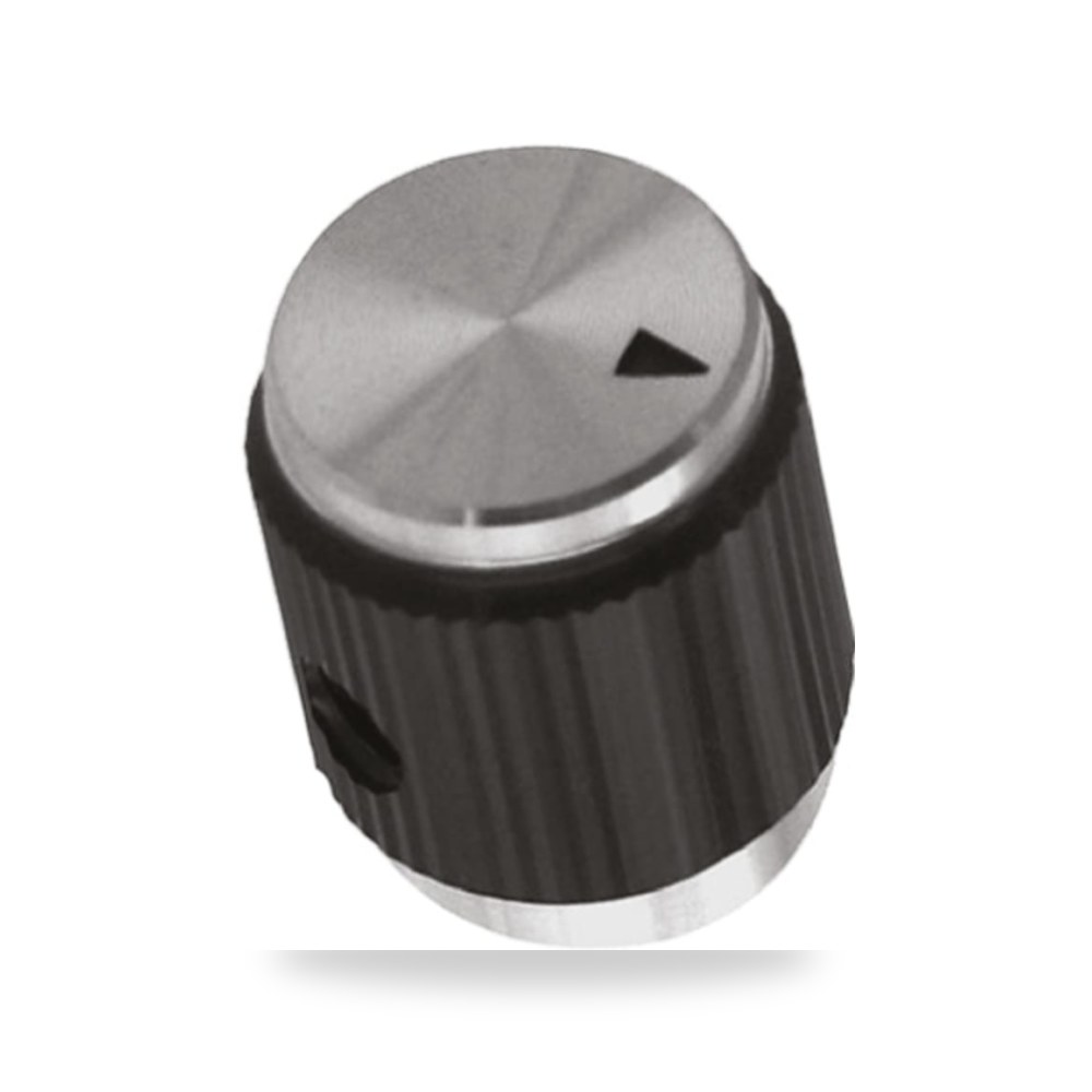 مقبض تحكم بكره لبوتنشيوميتر (عمود 3.2mm, قطر 13 mm) Reemco Industrial موديل KN501BA1 - 8 آر