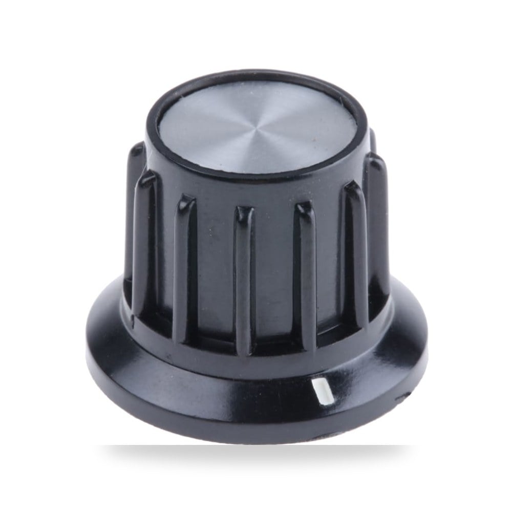 مقبض تحكم بكره لبوتنشيوميتر (عمود 6.35mm, قطر 24.9 mm) Reemco Industrial موديل PKA70B1 - 4 آر