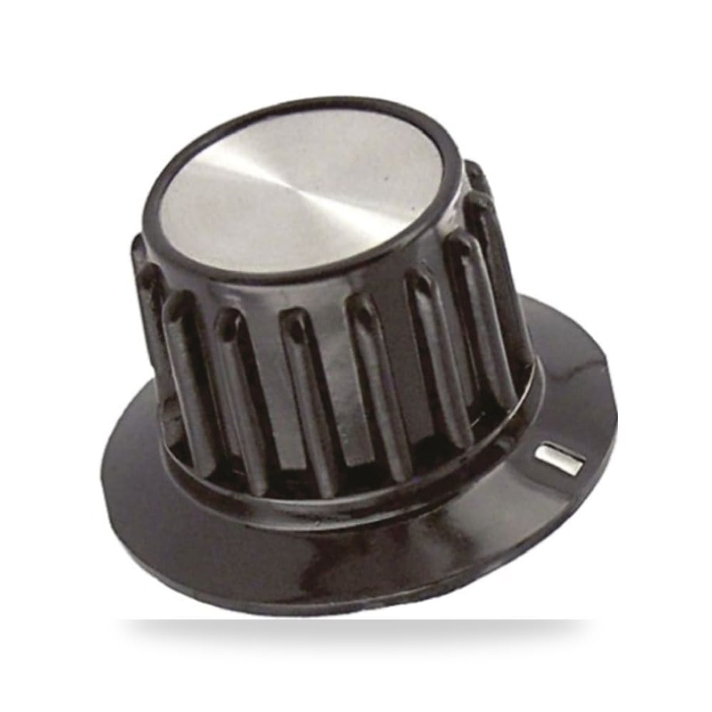 مقبض تحكم بكره لبوتنشيوميتر (عمود 6.35mm, قطر 35.1 mm) Reemco Industrial موديل PKA90B1 - 4 آر