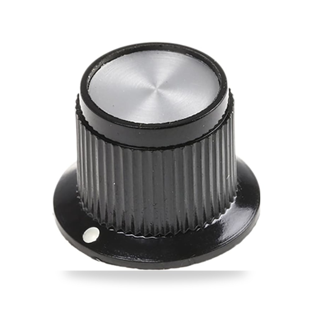 مقبض تحكم بكره لبوتنشيوميتر (عمود 6.35mm, قطر 19 mm) Reemco Industrial موديل PK50B1 - 4 آر إس