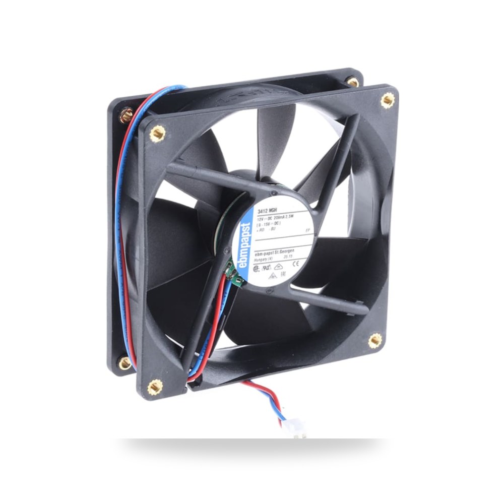 مروحة تبريد محورية للكبائن 12V DC 92 طراز R ريمكو للتوريدات الصناعية (Reemco Industrial)