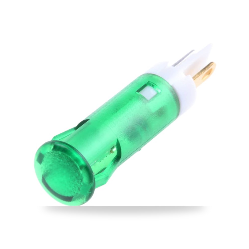 لمبة بيان وإشارة لوحات 24V DC أخضر طراز E RS ريمكو للتوريدات الصناعية (Reemco Industrial)