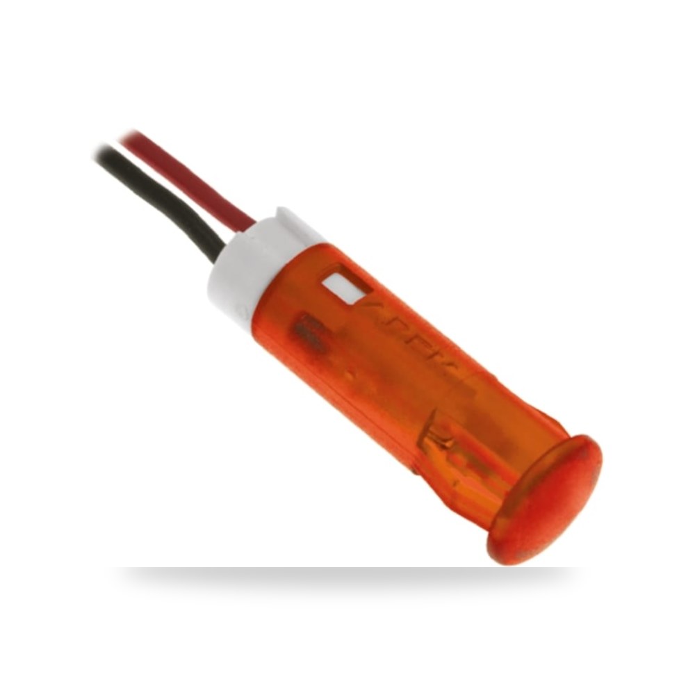 لمبة بيان وإشارة لوحات 24V DC برتقالي نسخة ريمكو للتوريدات الصناعية (Reemco Industrial)