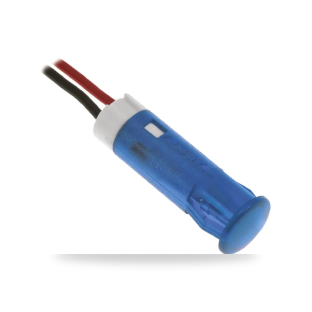 لمبة بيان وإشارة لوحات 24V DC أزرق طراز C RS ريمكو للتوريدات الصناعية (Reemco Industrial)